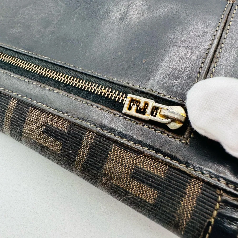 Fendi 2 PC Tri fold with slim bi fold Wallet - Picture 8 of 12